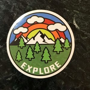 2:$8 Explore Rainbow Laptop/Phone Case Sticker